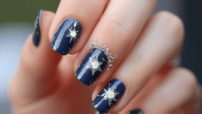 Celestial Chic: Star and Moon Nail Art Ideas