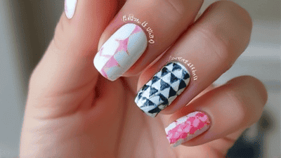 Geometric Glam: Modern and Chic Nail Art Ideas
