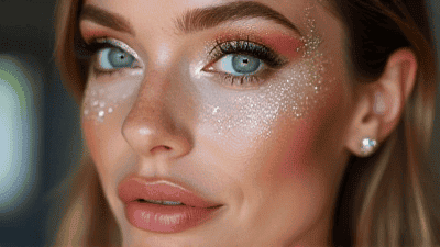 Glitter Glam: Sparkle and Shine with Glitter Makeup Ideas